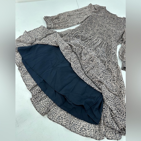 NWT CINQ À SEPT Annabelle Open-Back Printed Crepe de Chine Mini Dress - Picture 10 of 13